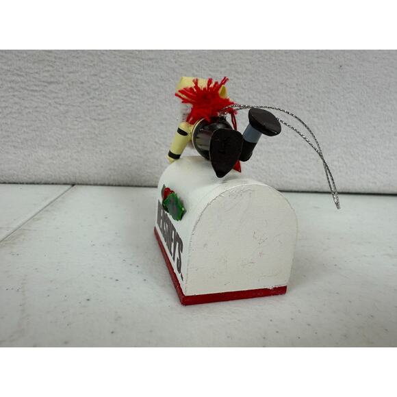 Vintage‎ 90's Hershey's Christmas ornament SANTA BAKER 0N MAILBOX Kurt Alder - Picture 3 of 4